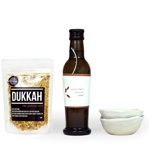 oil and dukkah